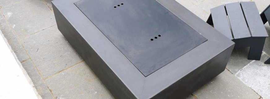 Newlands concrete firepit