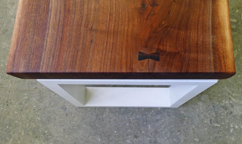 concrete and walnut end table 3