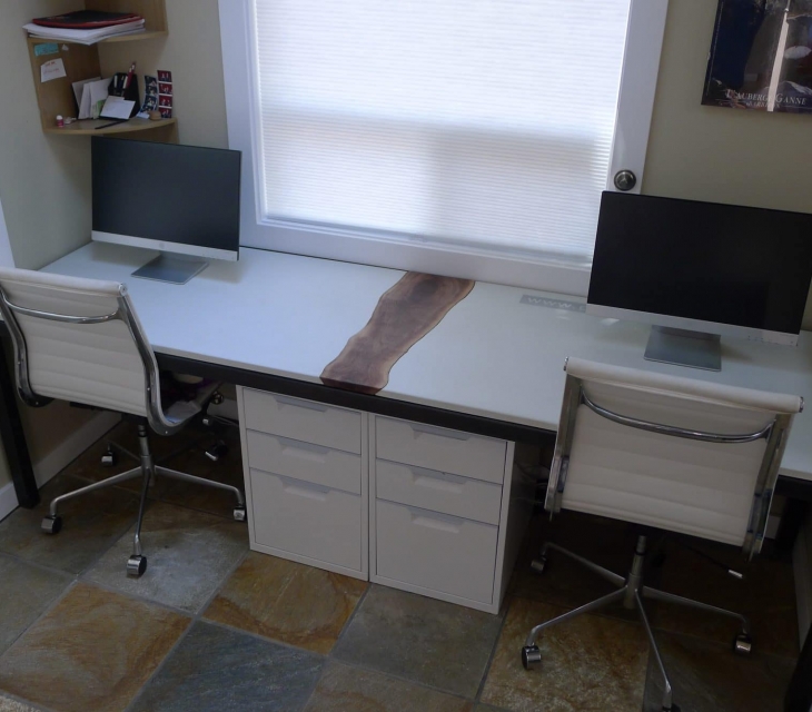 Walnut desk