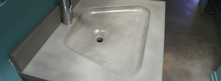 Fabric Formed Sink, Boulder