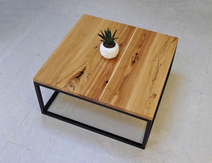 Hickory coffee table