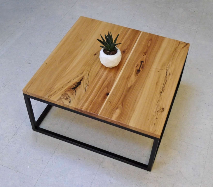 Hickory coffee table