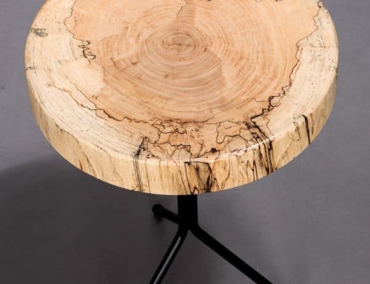 Spalted Maple end table
