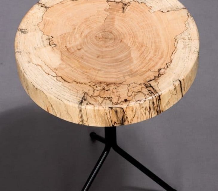 Spalted Maple end table