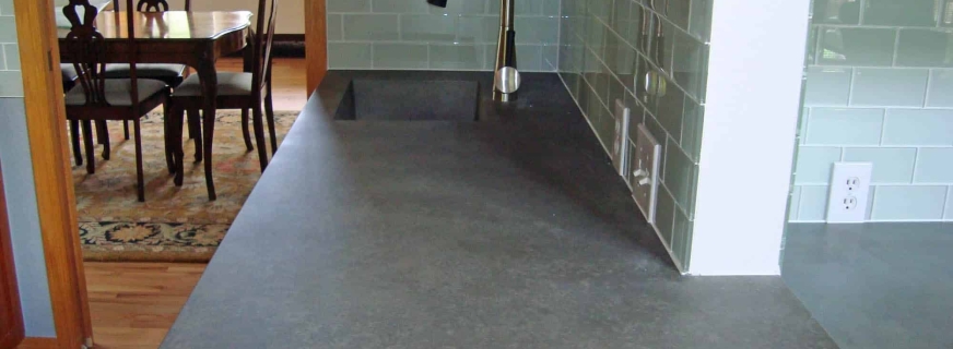 Colorado concrete kitchen counters