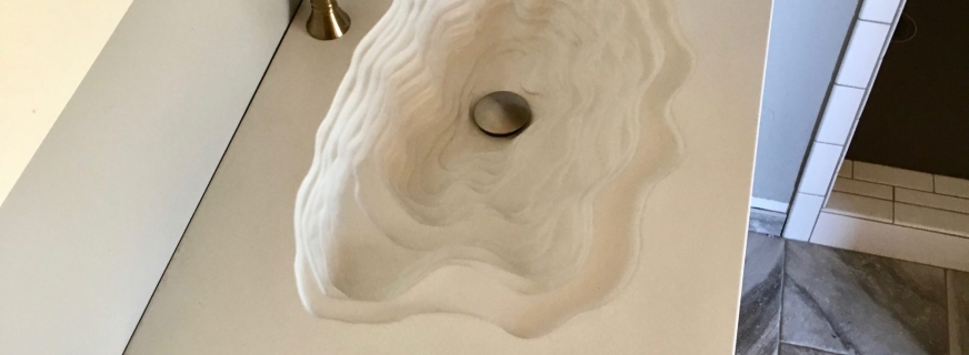 Mount Sopris concrete topographic sink