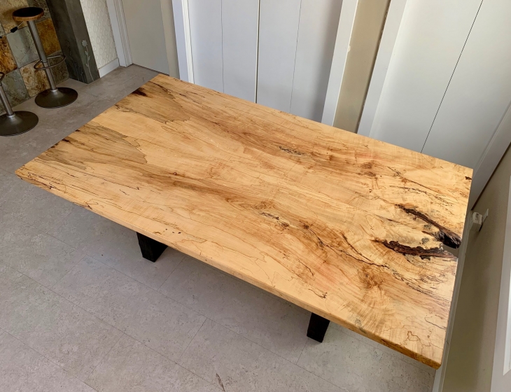 Maple dining table