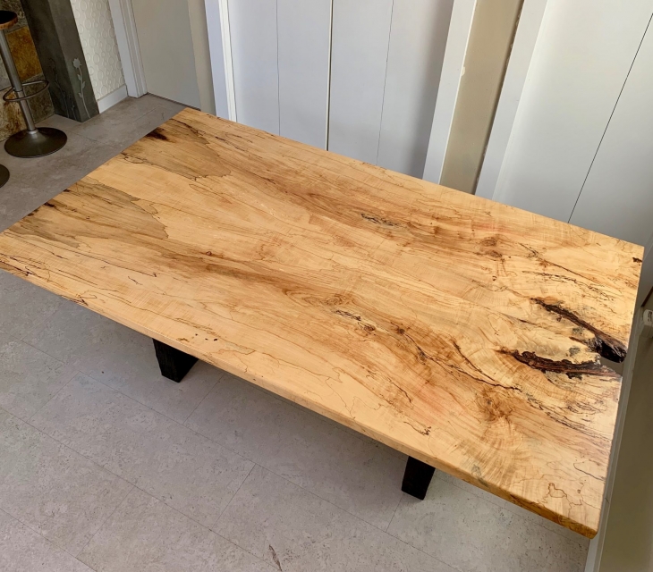 Maple dining table