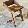 walnut chair
