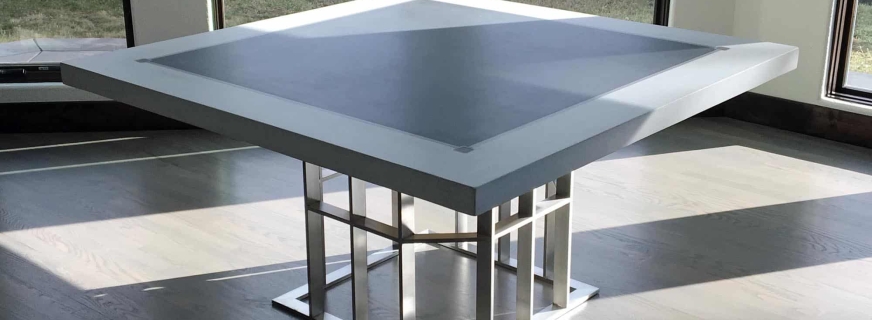 terrazzo dining table