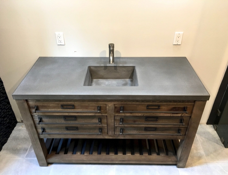 Nederland concrete sink