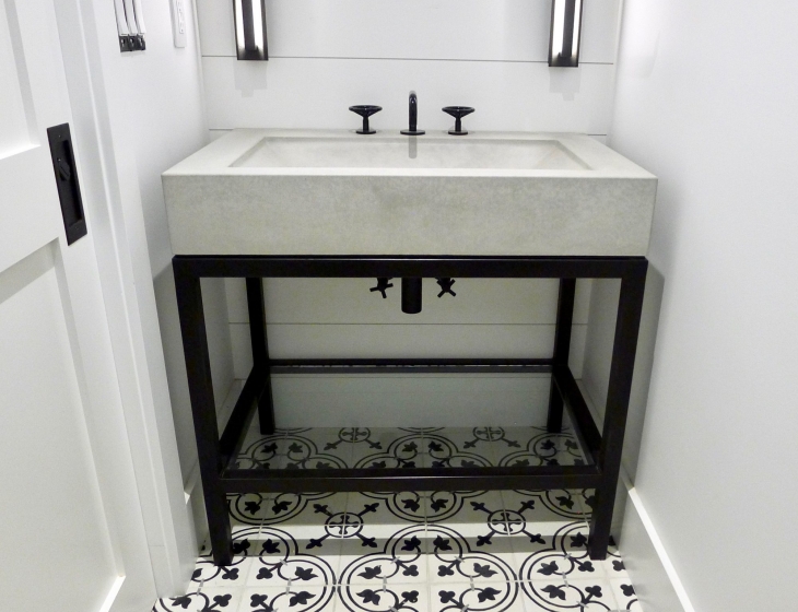 North Boulder concrete sink