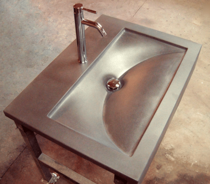 Organic modern sink