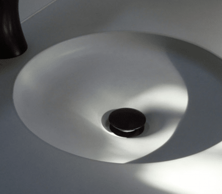 Globe concrete sink