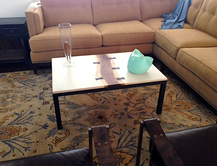 ‘Piper’ table in situ