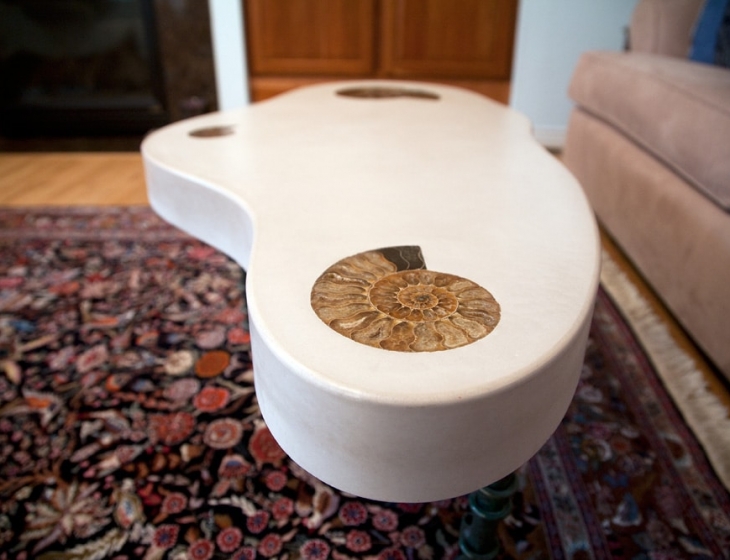 Ammonite table