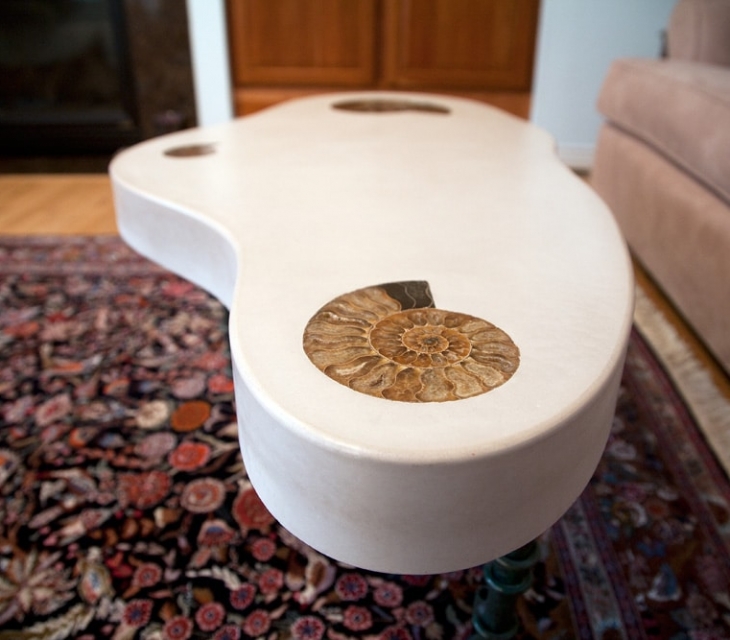Ammonite table