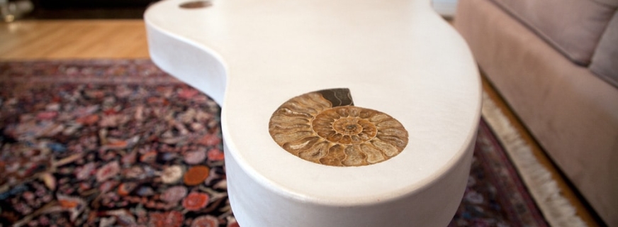 Ammonite table