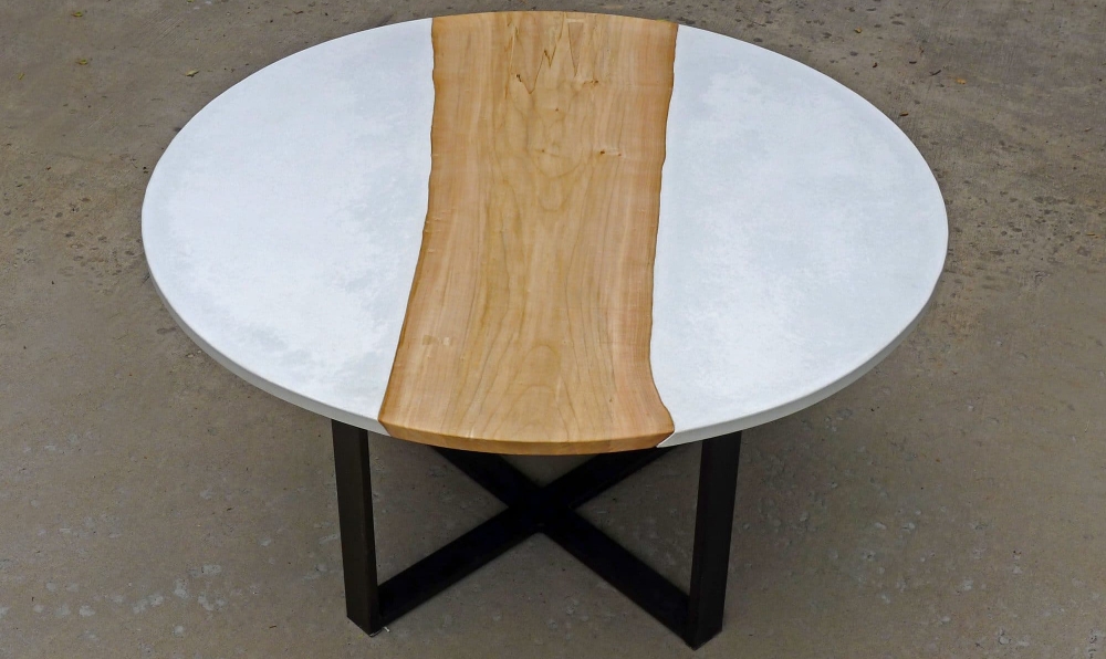 concrete and maple