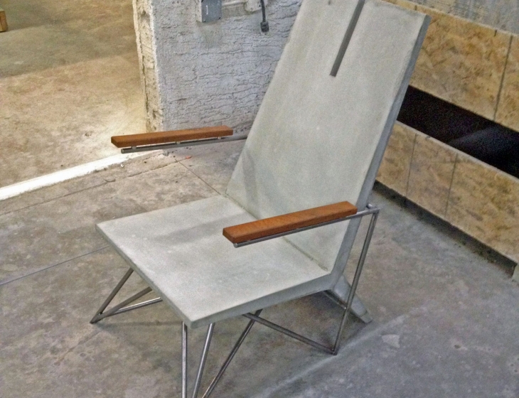Concrete chair