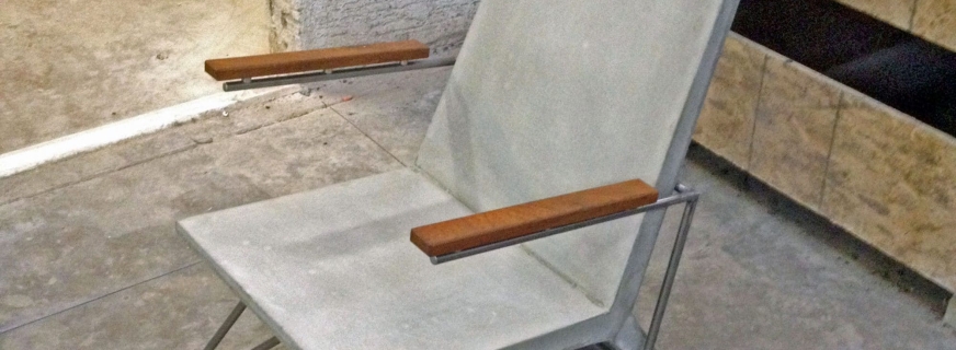 Concrete chair