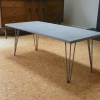 concrete coffee table