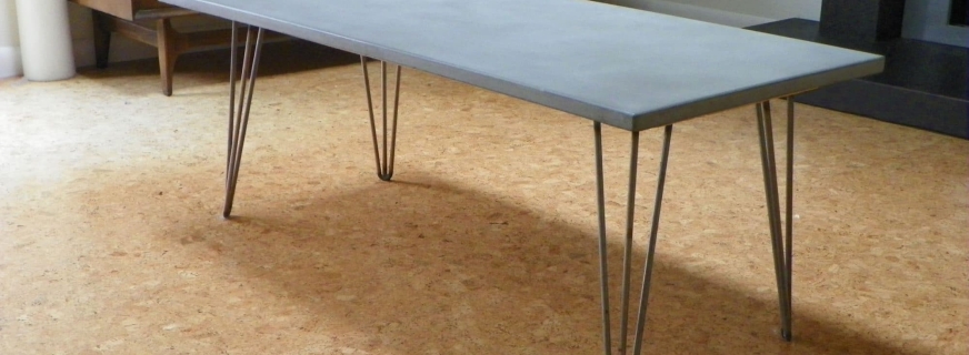 Mid century modern coffee table