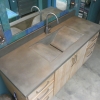 concrete wave sink