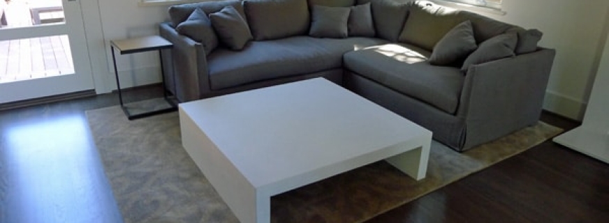 Denver concrete coffee table
