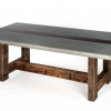 reclaimed table base