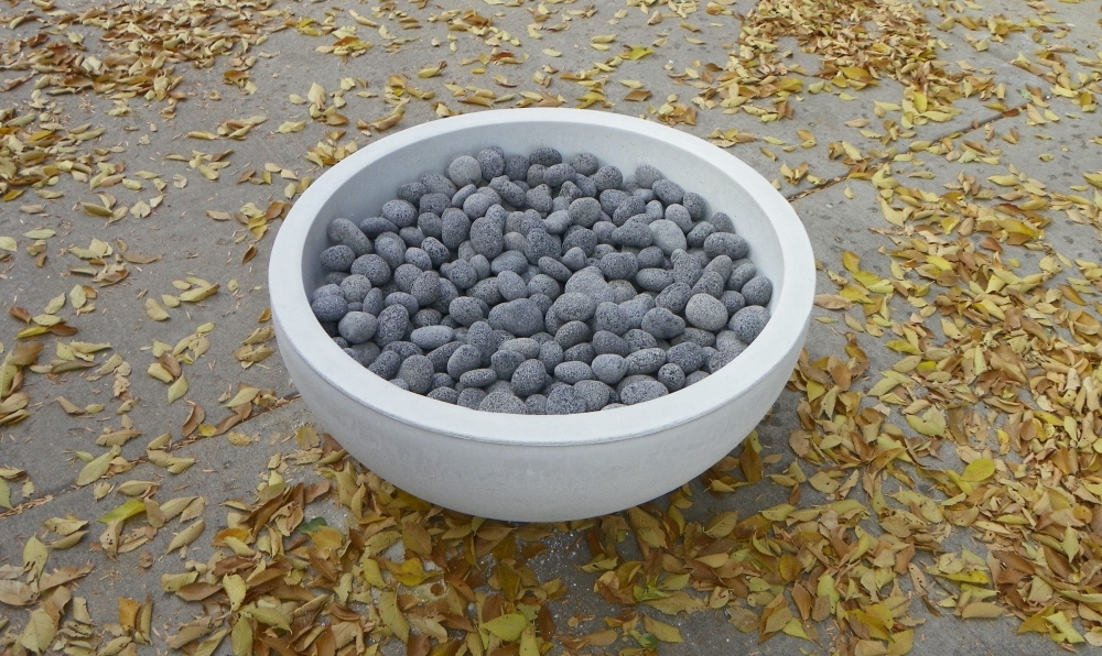 white firebowl